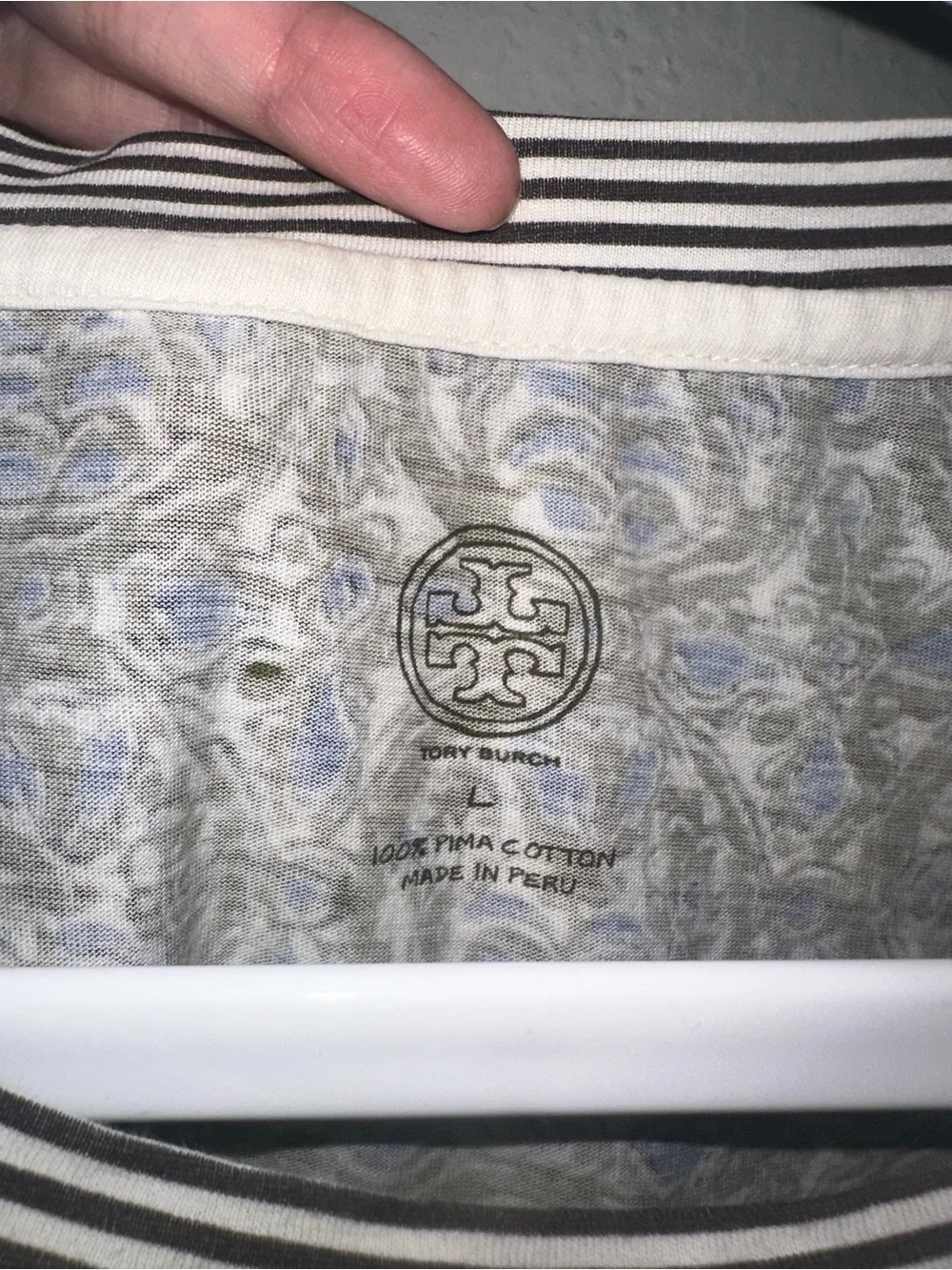 Tory Burch Pima Cotton Large Tee